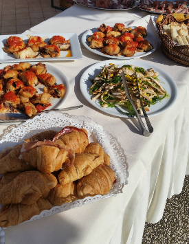 ricevimento con catering Gran Caffe Theate